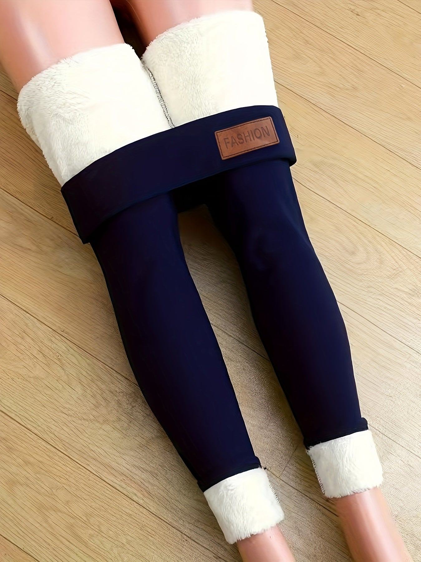 Winter Warm Thick Long Leggings High Waist Elastic Slim Leggings