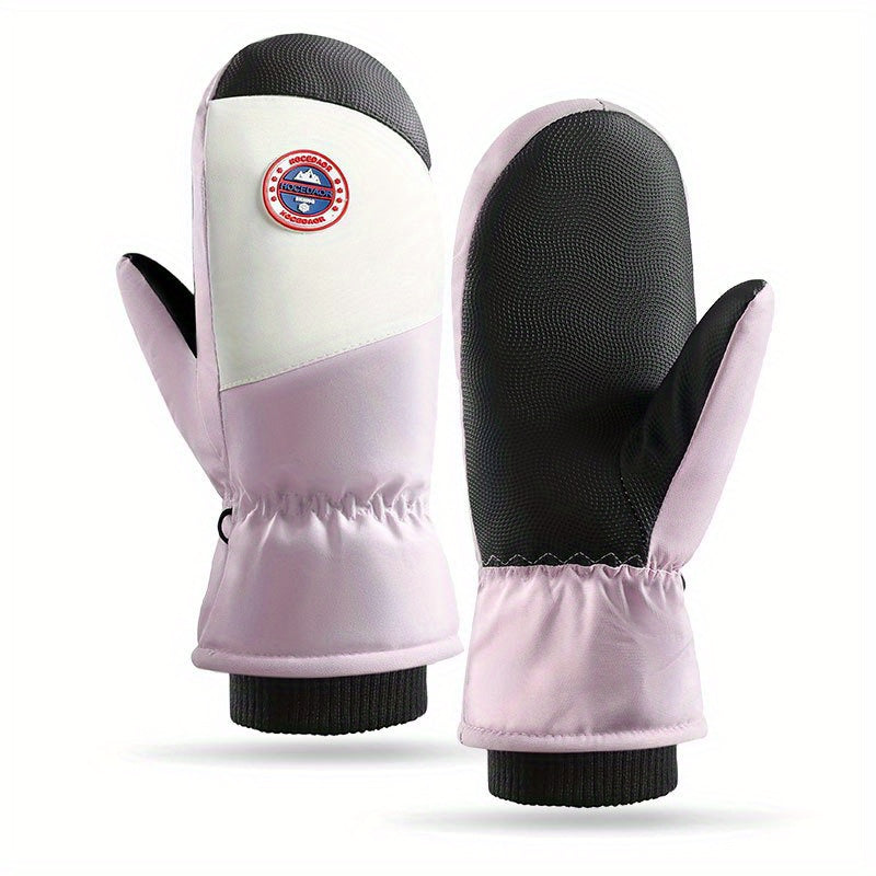 Winter Skiing Warm Gloves Outdoor Riding Mountaineering Skiing Gloves