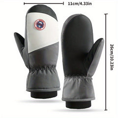 Winter Skiing Warm Gloves Outdoor Riding Mountaineering Skiing Gloves