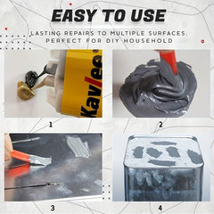 Stainless Steel Waterproof Repair Glue Kit with Tools