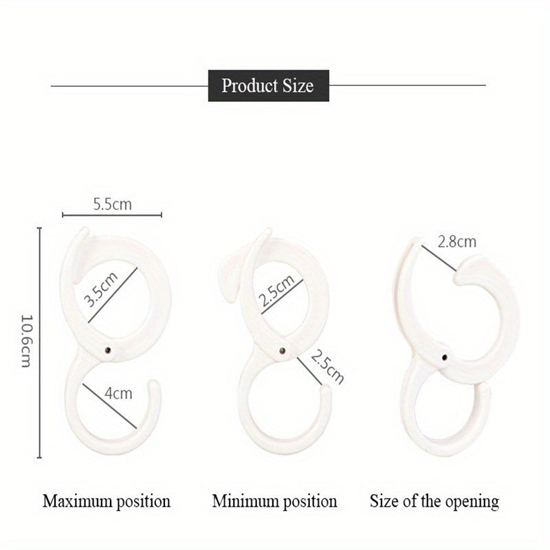 S Shaped Plastic Hanging Hook Buckle Hook Hanging Hooks Hangers Window Hook