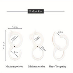 S Shaped Plastic Hanging Hook Buckle Hook Hanging Hooks Hangers Window Hook