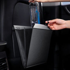 Car Garbage Bag Trash Can Magnetic Suction Organizer