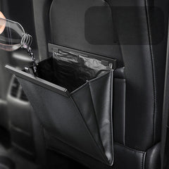 Car Garbage Bag Trash Can Magnetic Suction Organizer