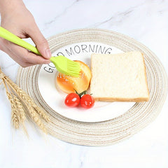 2pcs Silicone Basting Brushes Heat Resistant Easy to Clean Durable Kitchen Barbe