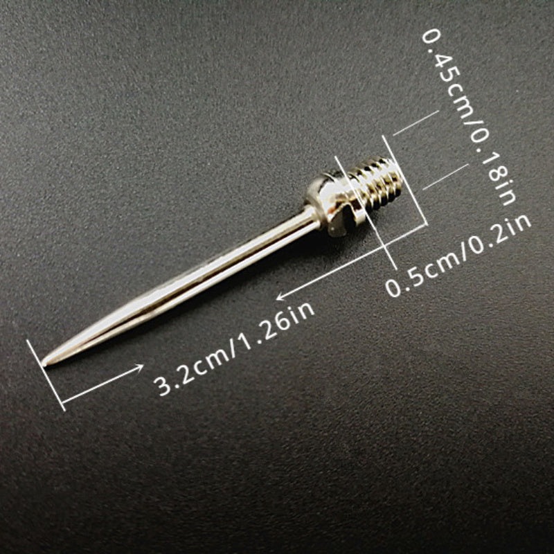 6pcs Steel Tip Dart Replacement Needles Pure Copper Hard Dart Tip Accessories