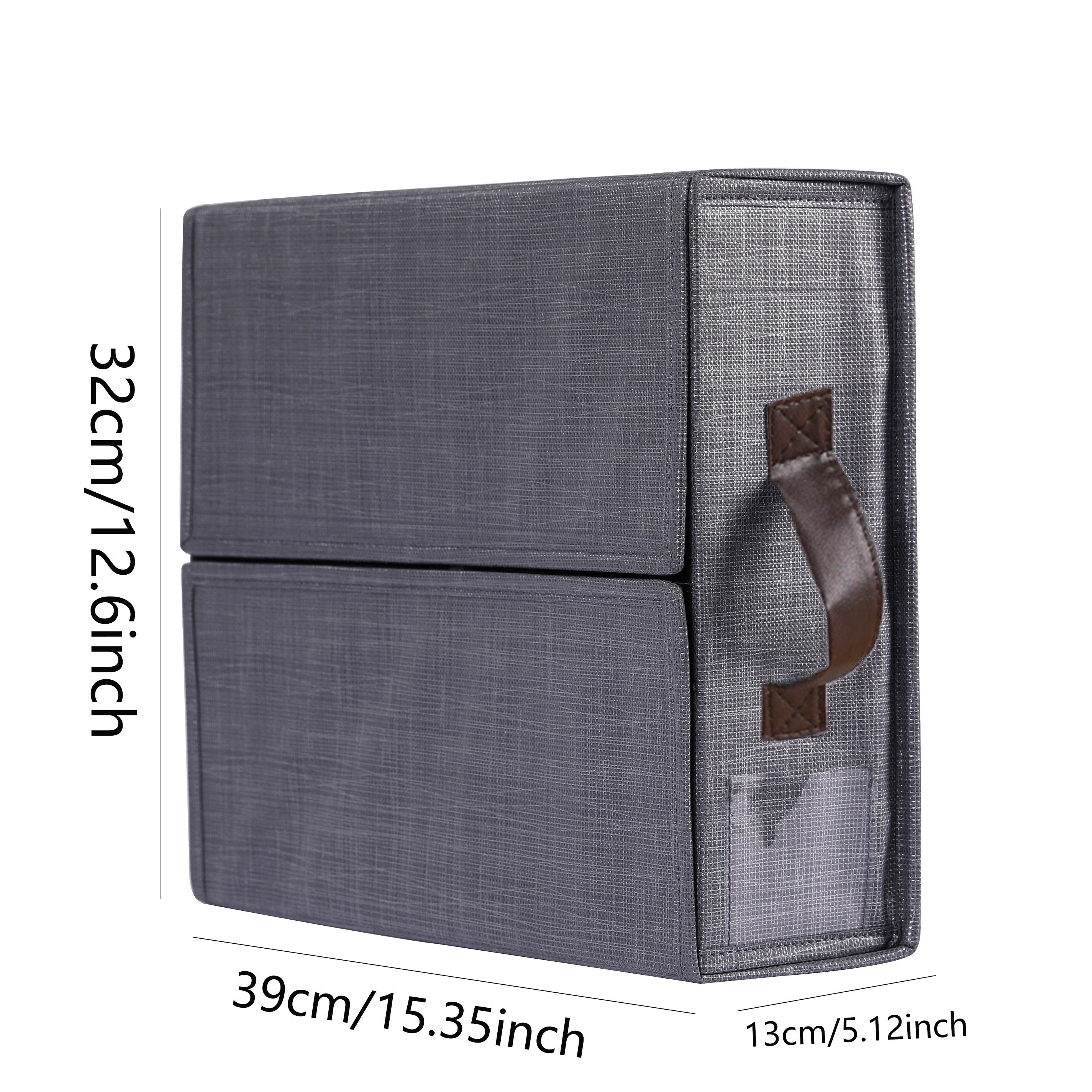 Fabric Foldable Storage Box Bed Sheet Quilt Cover Organizer