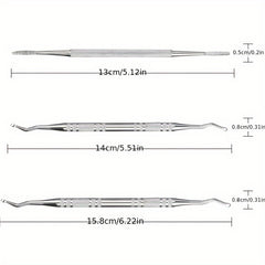 Stainless Steel Ingrown Toe Correction Nail Files Manicure & Pedicure Tools