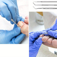 Stainless Steel Ingrown Toe Correction Nail Files Manicure & Pedicure Tools