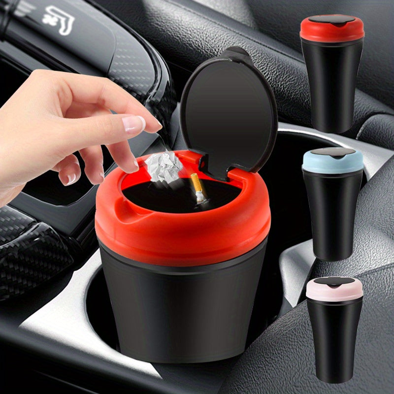 Car PP Trash Can Cup Shape Mini Trash Can Car Accessories