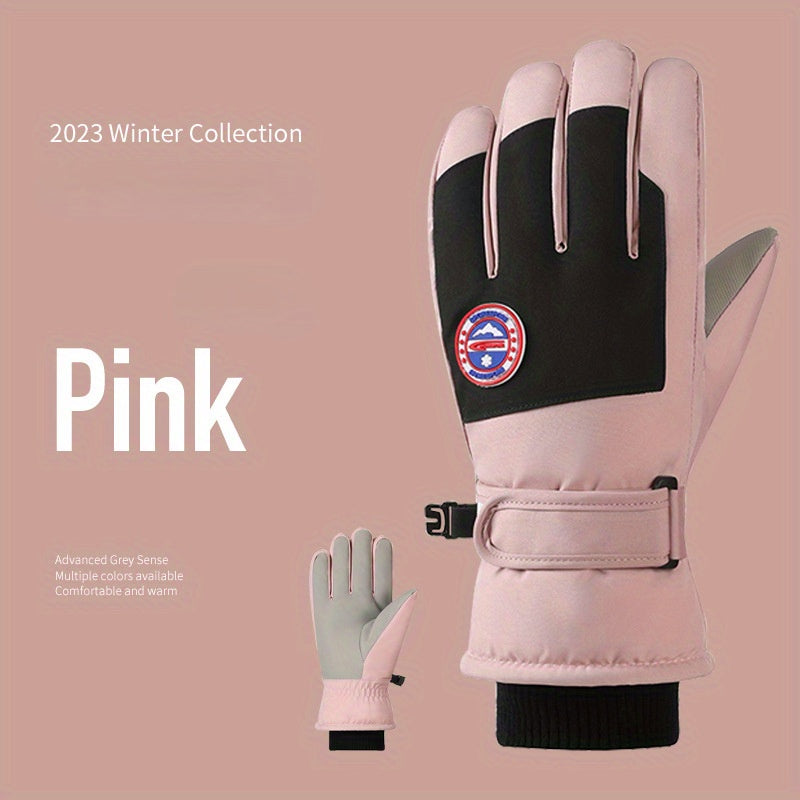 Winter Skiing Gloves Warm Waterproof Touch Screen Gloves