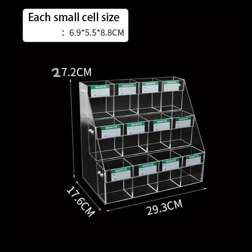 Acrylic Pen Display Stand Supermarket Stationery Store Holder