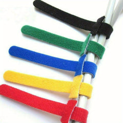 5pcs Fishing Rod Tie Strap Tackle Wrap Band Pole Holder Fastener