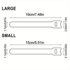 5pcs Fishing Rod Tie Strap Tackle Wrap Band Pole Holder Fastener
