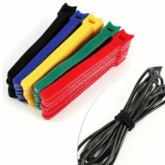 5pcs Fishing Rod Tie Strap Tackle Wrap Band Pole Holder Fastener