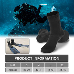 Neoprene Water Sport Socks Diving Surfing Wetsuit Snorkeling Fins Boots