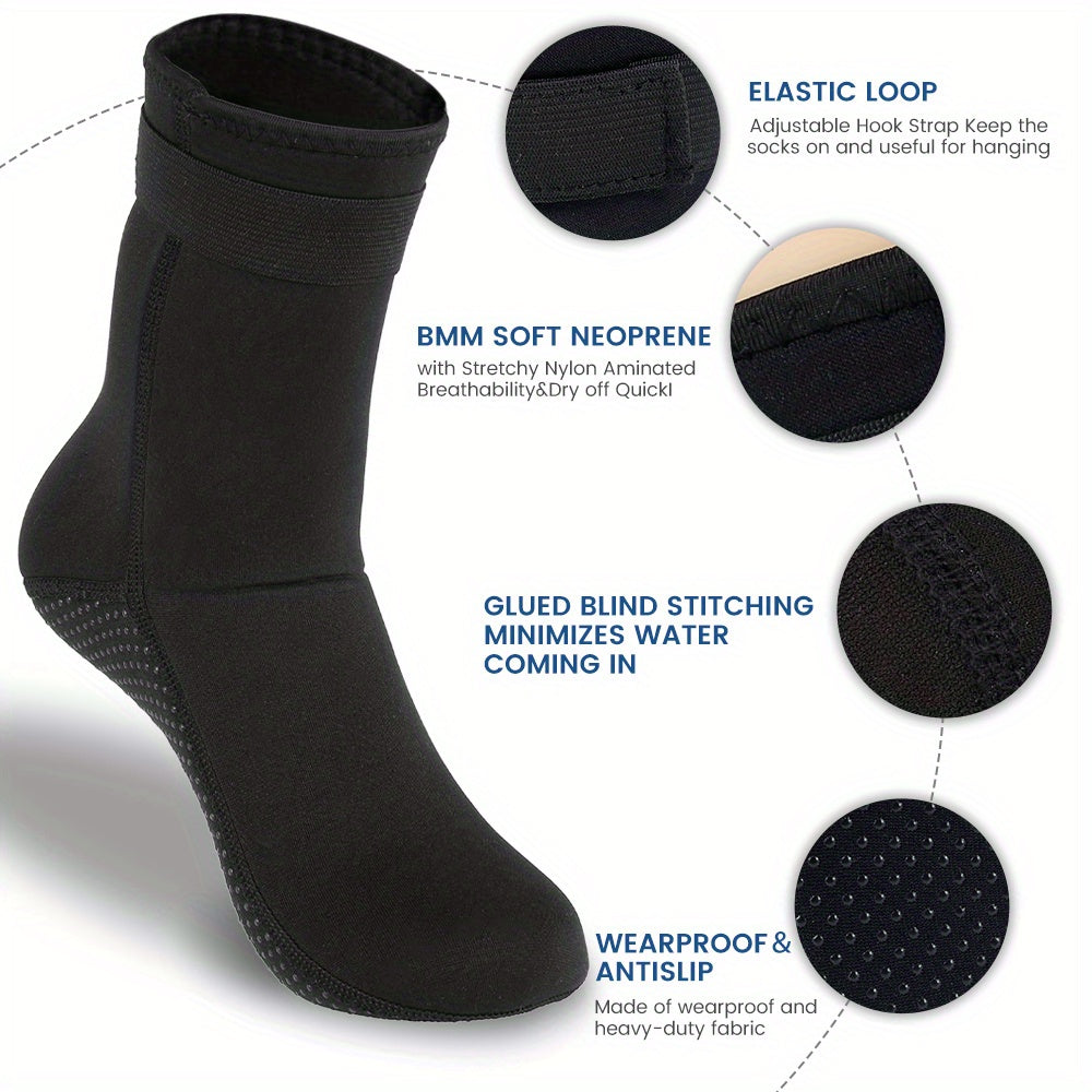 Neoprene Water Sport Socks Diving Surfing Wetsuit Snorkeling Fins Boots