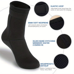 Neoprene Water Sport Socks Diving Surfing Wetsuit Snorkeling Fins Boots