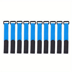 20 200mm Reverse Buckle Hoop And Loop Fasteners Binding Strap