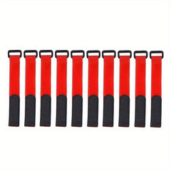 20 200mm Reverse Buckle Hoop And Loop Fasteners Binding Strap