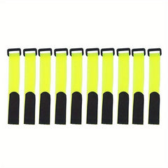 20 200mm Reverse Buckle Hoop And Loop Fasteners Binding Strap
