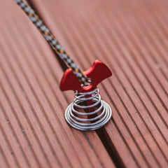 4pcs Tent Nail Fish Bone Shaped Windproof Nail For Outdoor Camping
