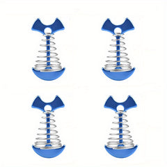 4pcs Tent Nail Fish Bone Shaped Windproof Nail For Outdoor Camping