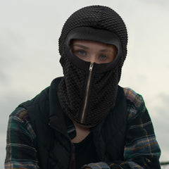 Zipper Balaclava Ski Mask Breathable Fancy Full Face Mask