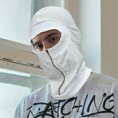 Zipper Balaclava Ski Mask Breathable Fancy Full Face Mask