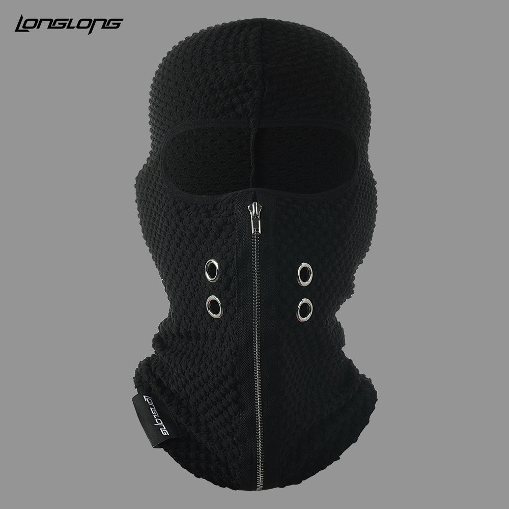 Zipper Balaclava Face Mask Ski Mask Full Face Mask for Men Women