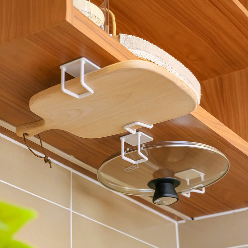 Kitchen Cabinet Bowl Rack Chopping Table Holder Pot Cover Rack