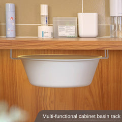 Kitchen Cabinet Bowl Rack Chopping Table Holder Pot Cover Rack