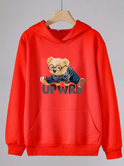 Girls Dance Bear Long Sleeve Hooded Sweatshirt for Spring Fall Christmas Gift