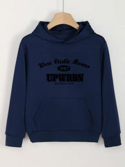 Girls UPWRBN Graphic Long Sleeve Hooded Sweatshirt Top Pullover