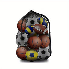Drawstring Sports Ball Bag Football Mesh Basketball Backpack