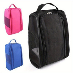 Portable Golf Shoe Bag Oxford Cloth Lightweight for Outdoor Sports