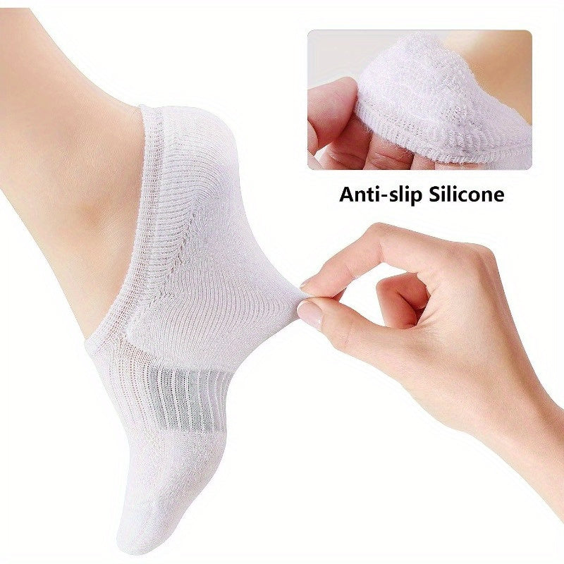 Unisex No Show Socks Sports Ankle Socks Anti Slip