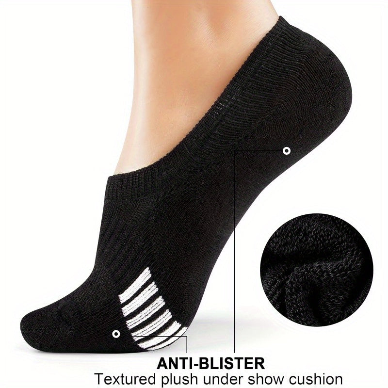 Unisex No Show Socks Sports Ankle Socks Anti Slip