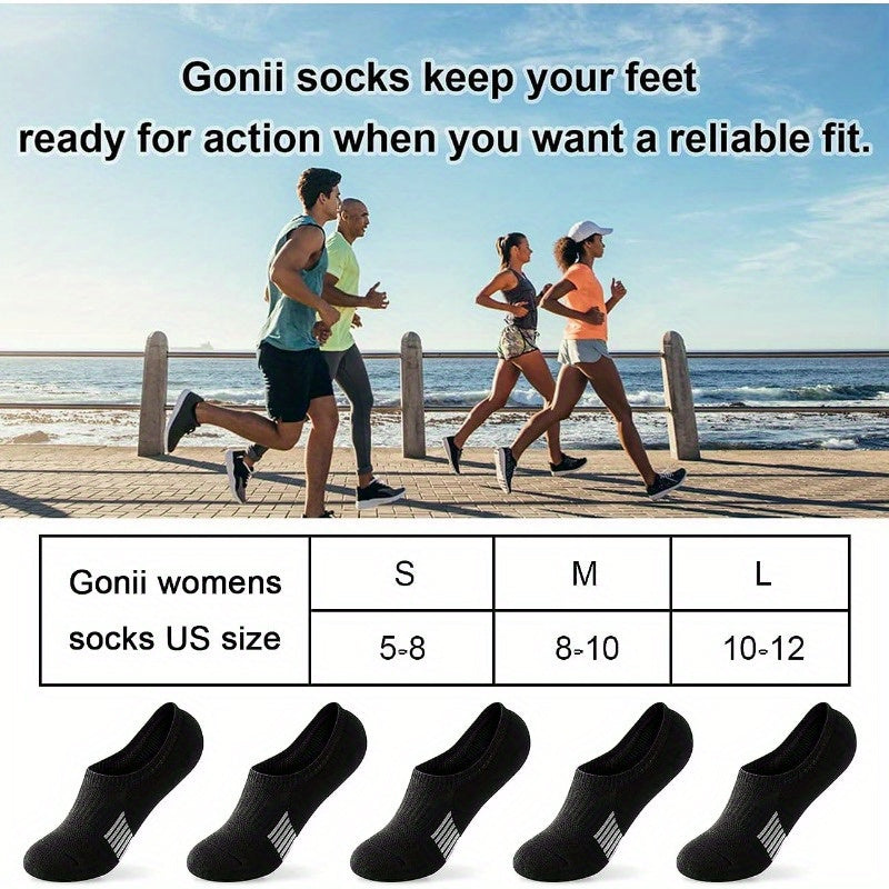 Unisex No Show Socks Sports Ankle Socks Anti Slip