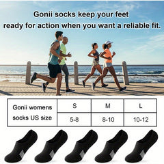 Unisex No Show Socks Sports Ankle Socks Anti Slip