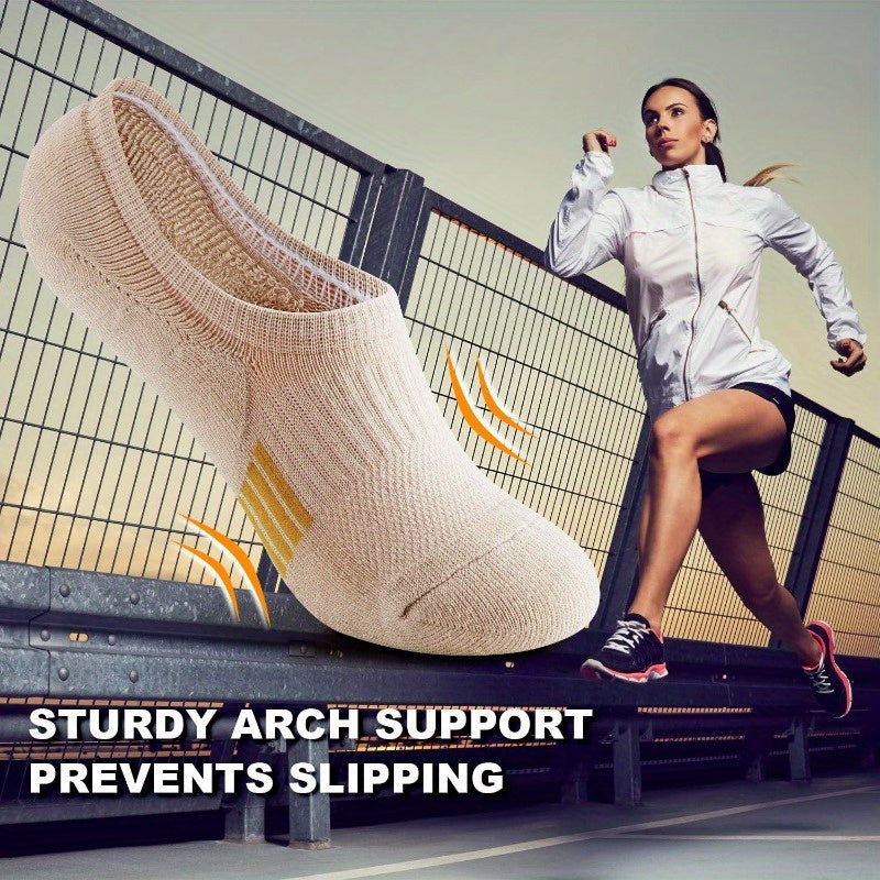 Unisex No Show Socks Sports Ankle Socks Anti Slip