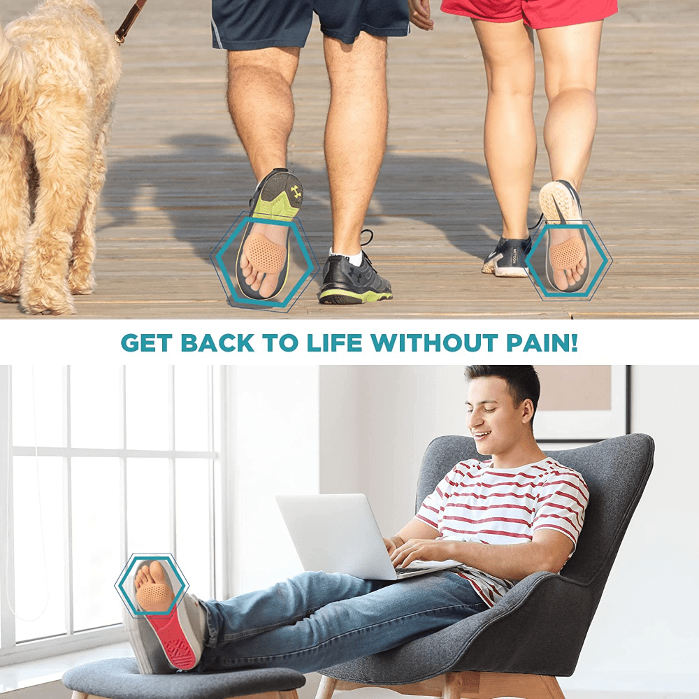 Silicone Honeycomb Foot Pad Heel Patch Toe Cover