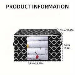 Large Capacity Storage Bag With Handles Dustproof Clothes Storage Bag