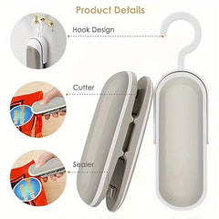 Portable Heat Package Machine Mini Handy Sealing Food Clip Kitchen Utensils