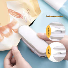 Portable Heat Package Machine Mini Handy Sealing Food Clip Kitchen Utensils