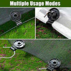 10pcs Awning Plastic Clips Outdoor Shade Cloth Net Clip Garden Buildings Fence
