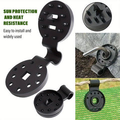10pcs Awning Plastic Clips Outdoor Shade Cloth Net Clip Garden Buildings Fence