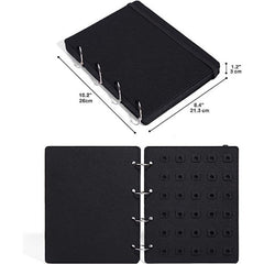 Felt Binder Storage Book Organizer for Travel Portable Display