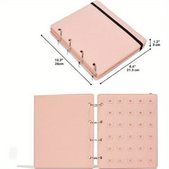Felt Binder Storage Book Organizer for Travel Portable Display