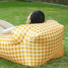 Portable Inflatable Sofa Bed for Outdoor Camping